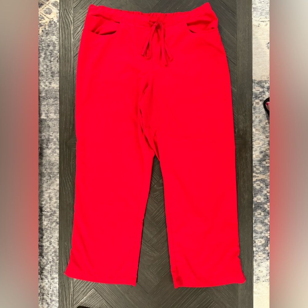 Grey’s Anatomy Red Scrub Pants
